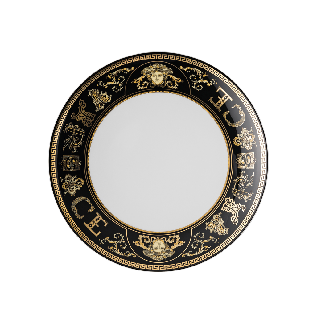 Virtus Gala Black Salad Plate