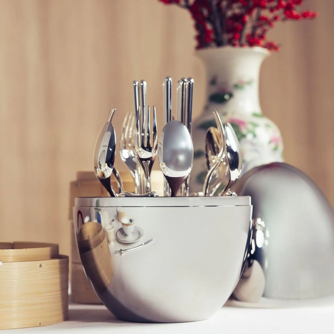 Mood Asia Silver-Plated 24-Piece Set