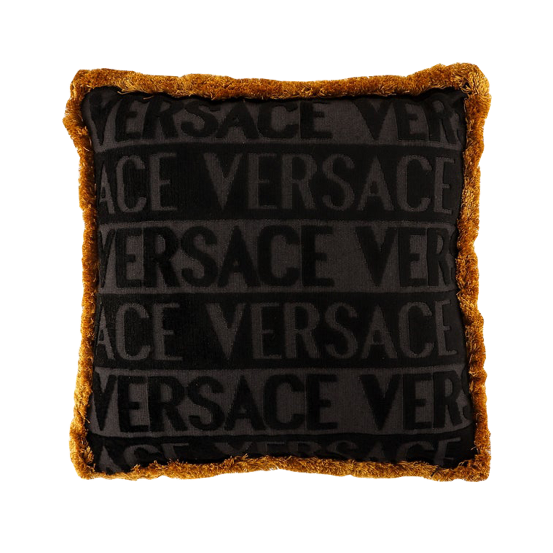 Versace Logomania Cushion- Black