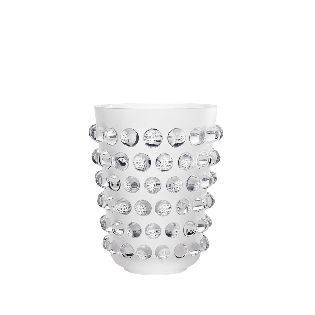 Lalique MOSSI Vase Clear