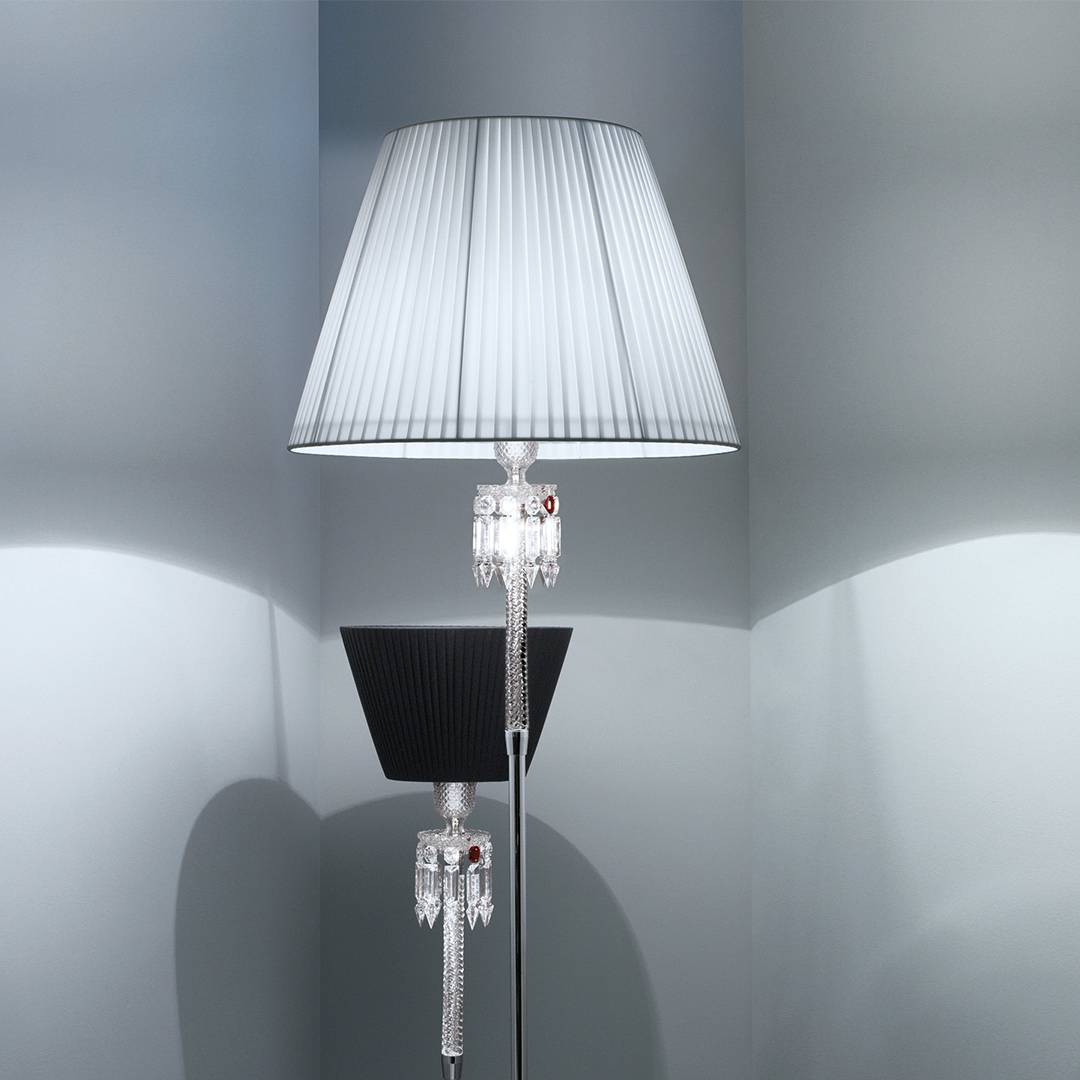 Torch Floor Lamp - white Shade
