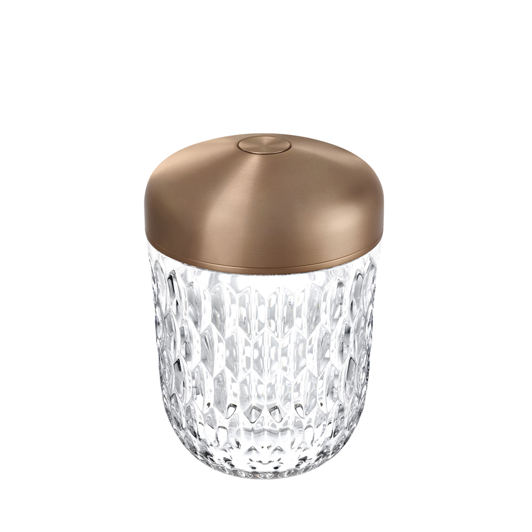 Folia Mini Portable Lamp Copper Finish