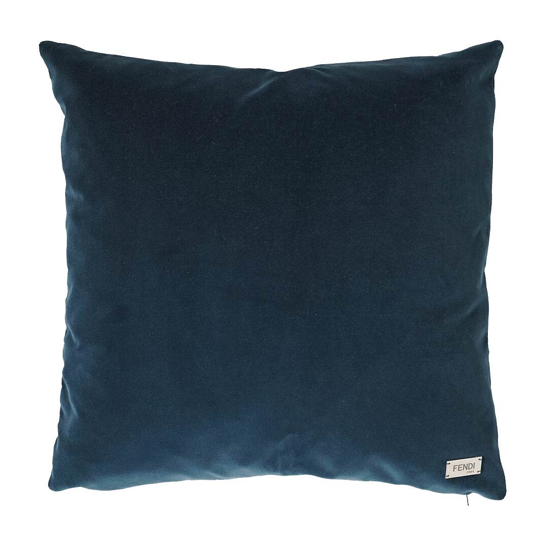 FF Swarovski Cushion- Prussian Blue