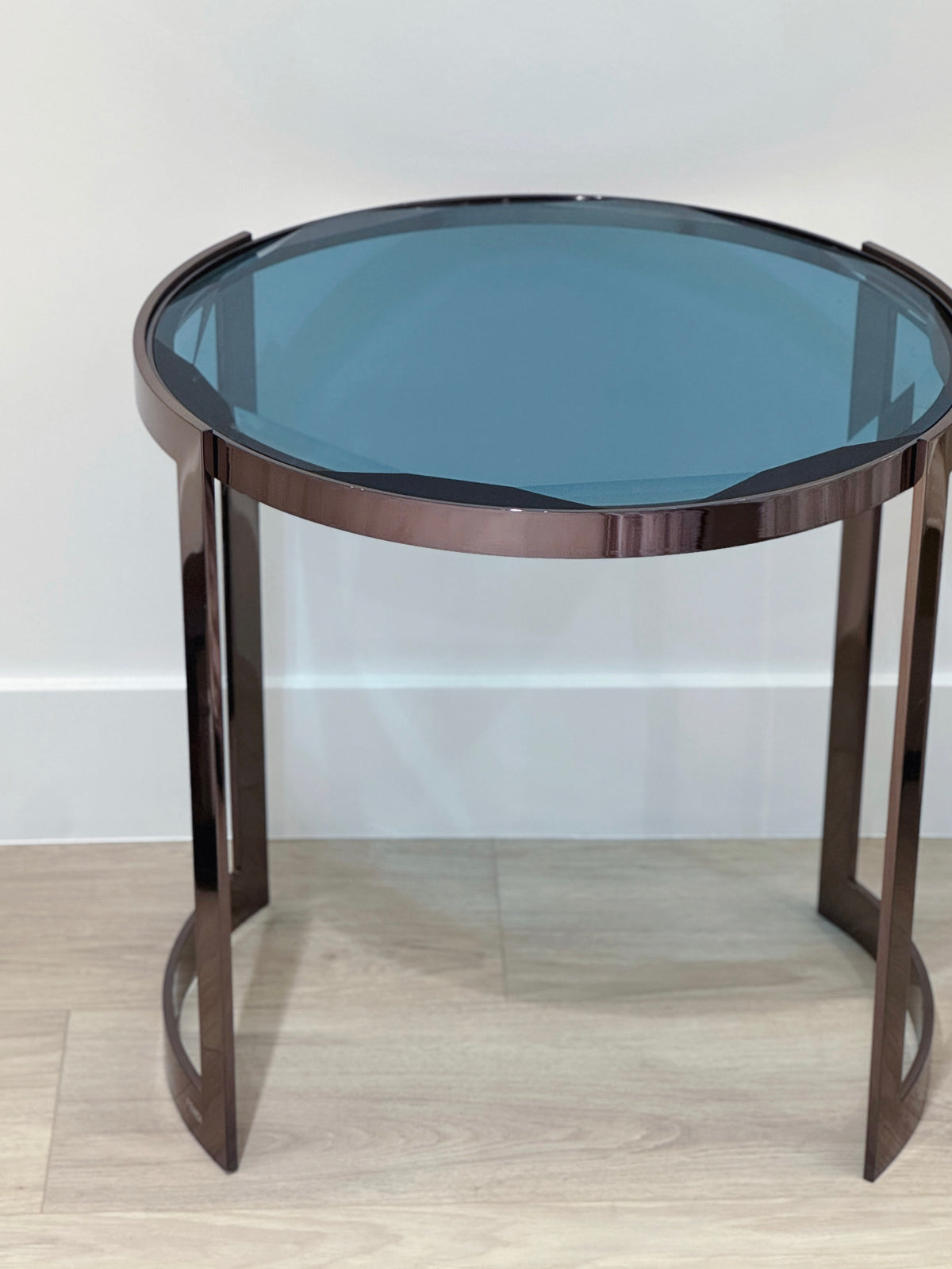 Anya D53 Coffee Table Blue Crystal
