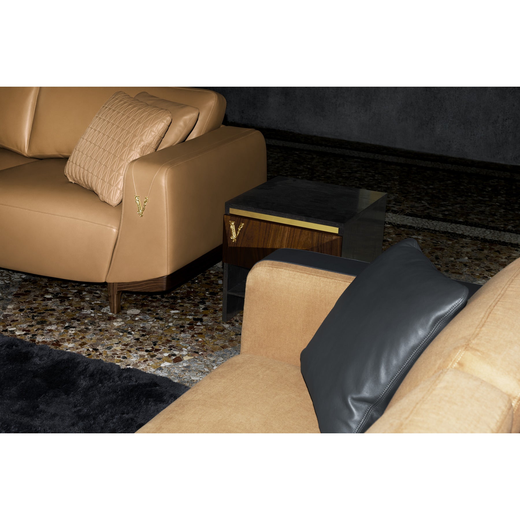 Virtus Square Bedside Tables