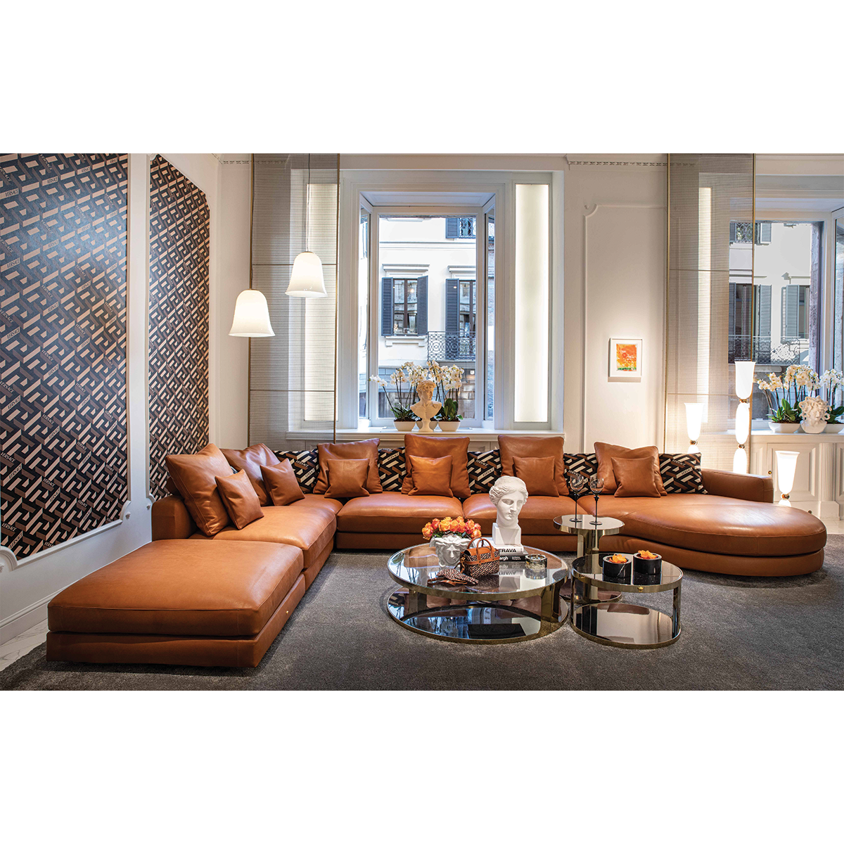 Medallion Coffee & Side Table