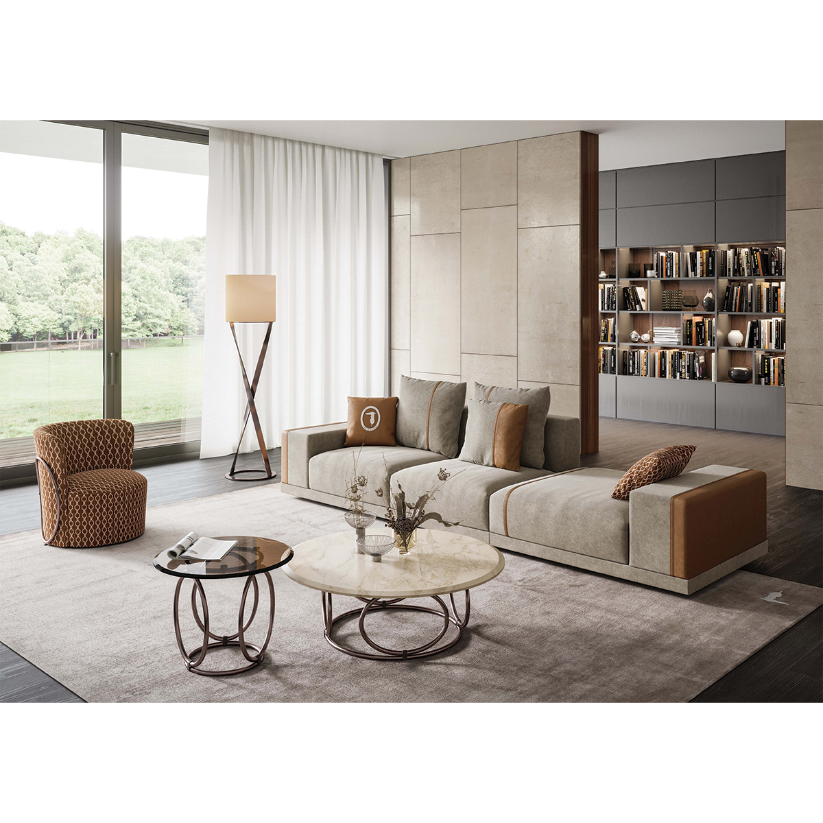 Oval Coffee & Side Table