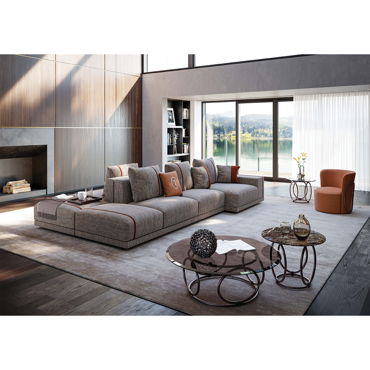 Oval Coffee & Side Table