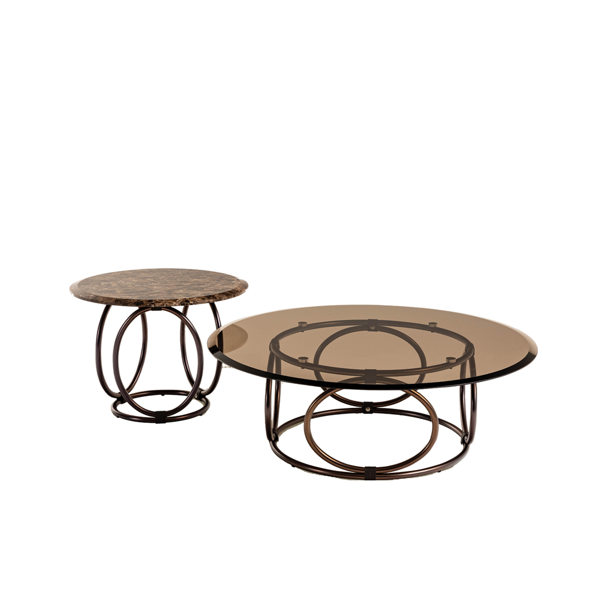 Oval Coffee & Side Table