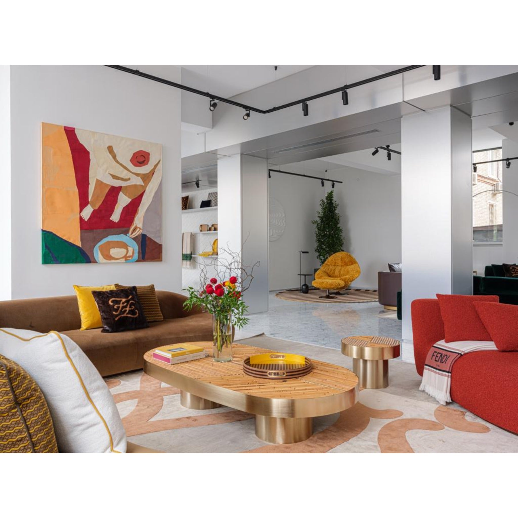 Astuccio Canes Coffee & Side Table