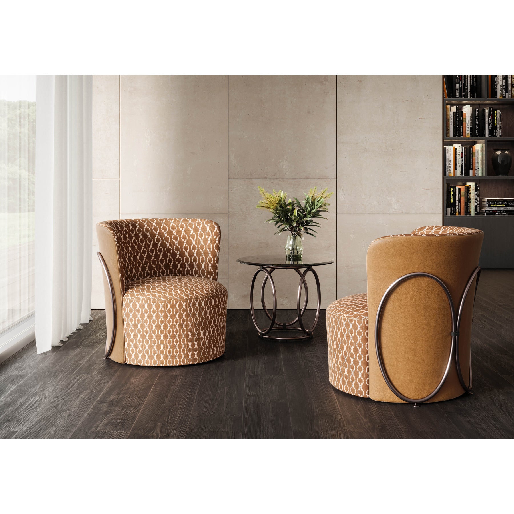 Oval Armchair