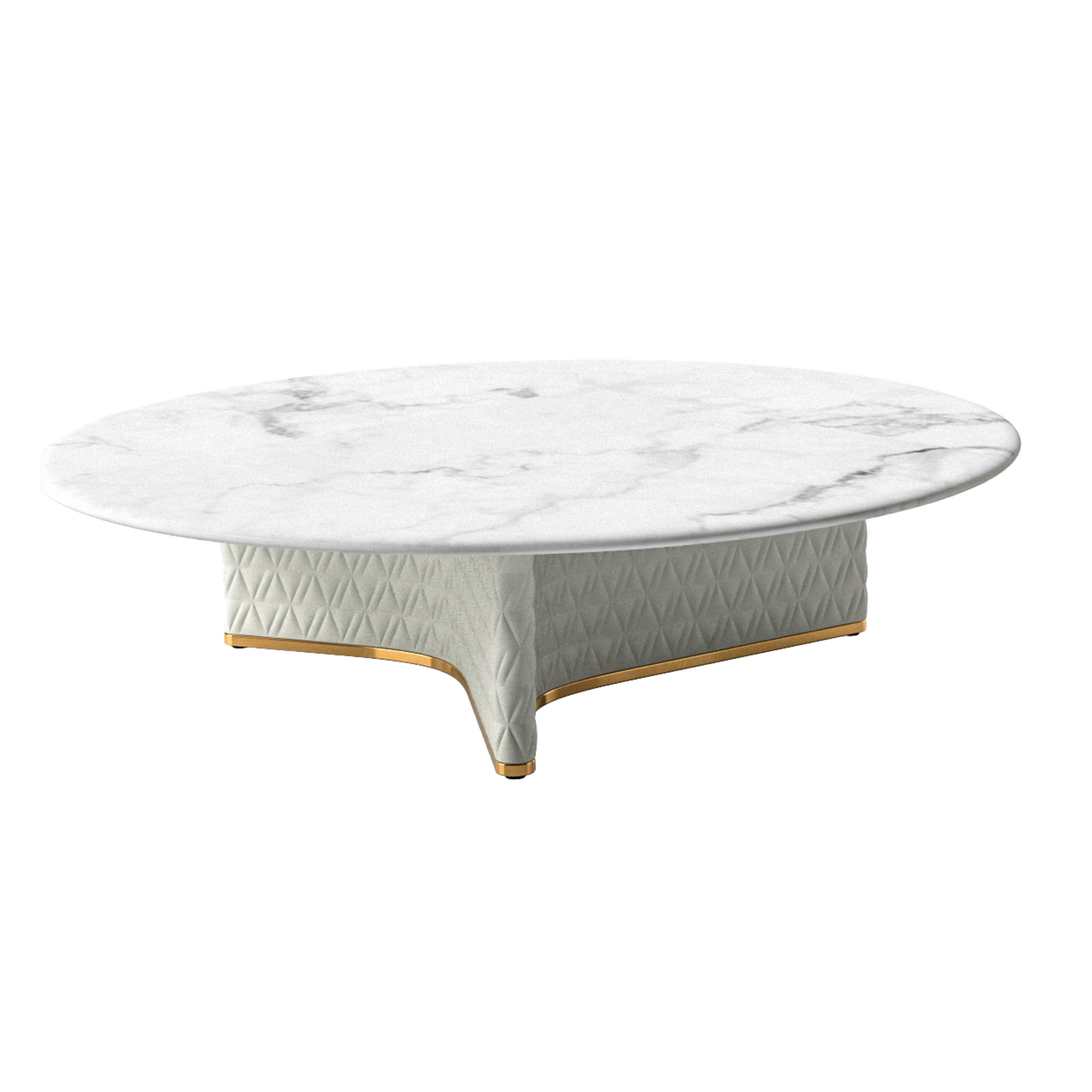 V-Marble Coffee & Side Table