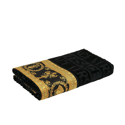 Barocco&amp;Robe Bath Towel - Black