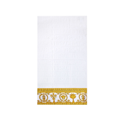 Barocco &amp; Robe Face Towel - White