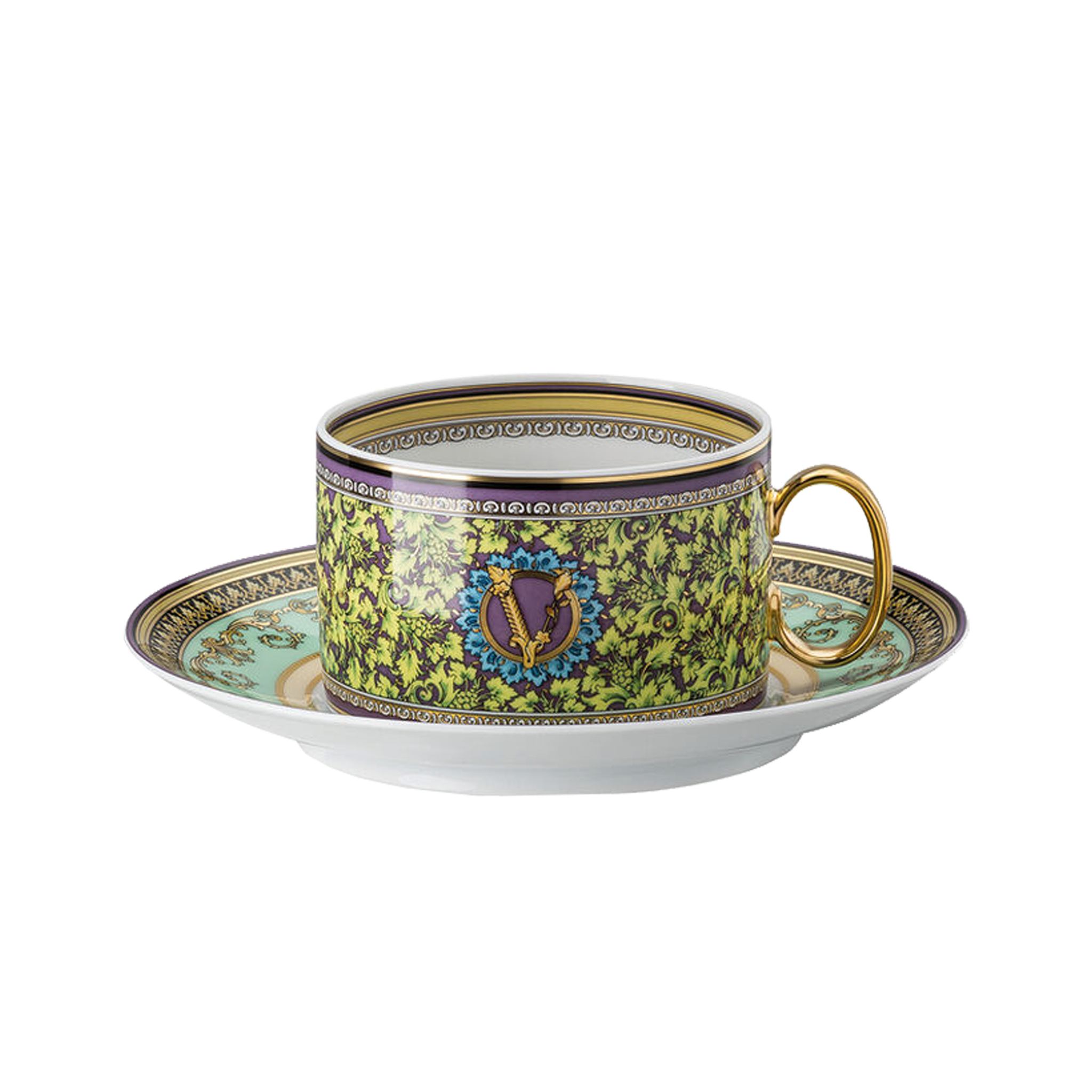 Barocco Mosaic Cup &amp; Saucer 4 Low