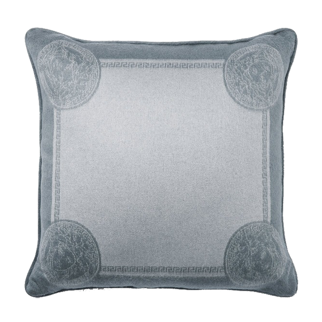 Icon Cashmere-Blend Cushion 60cm Gray
