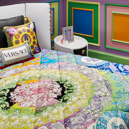 Barocco Patchwork Comforter Multi-Color