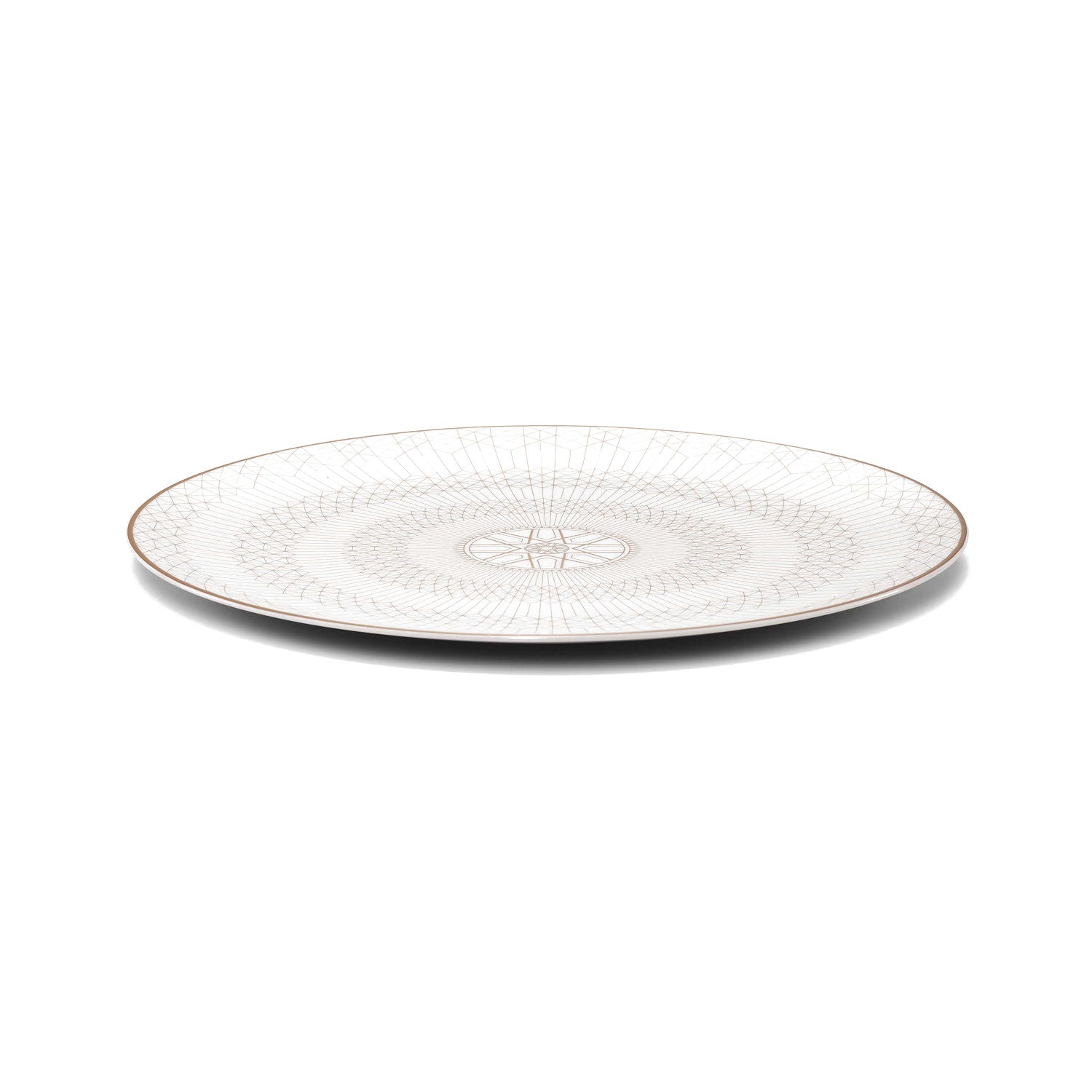 Arcadia Gold & Platinum Service Plate 31cm