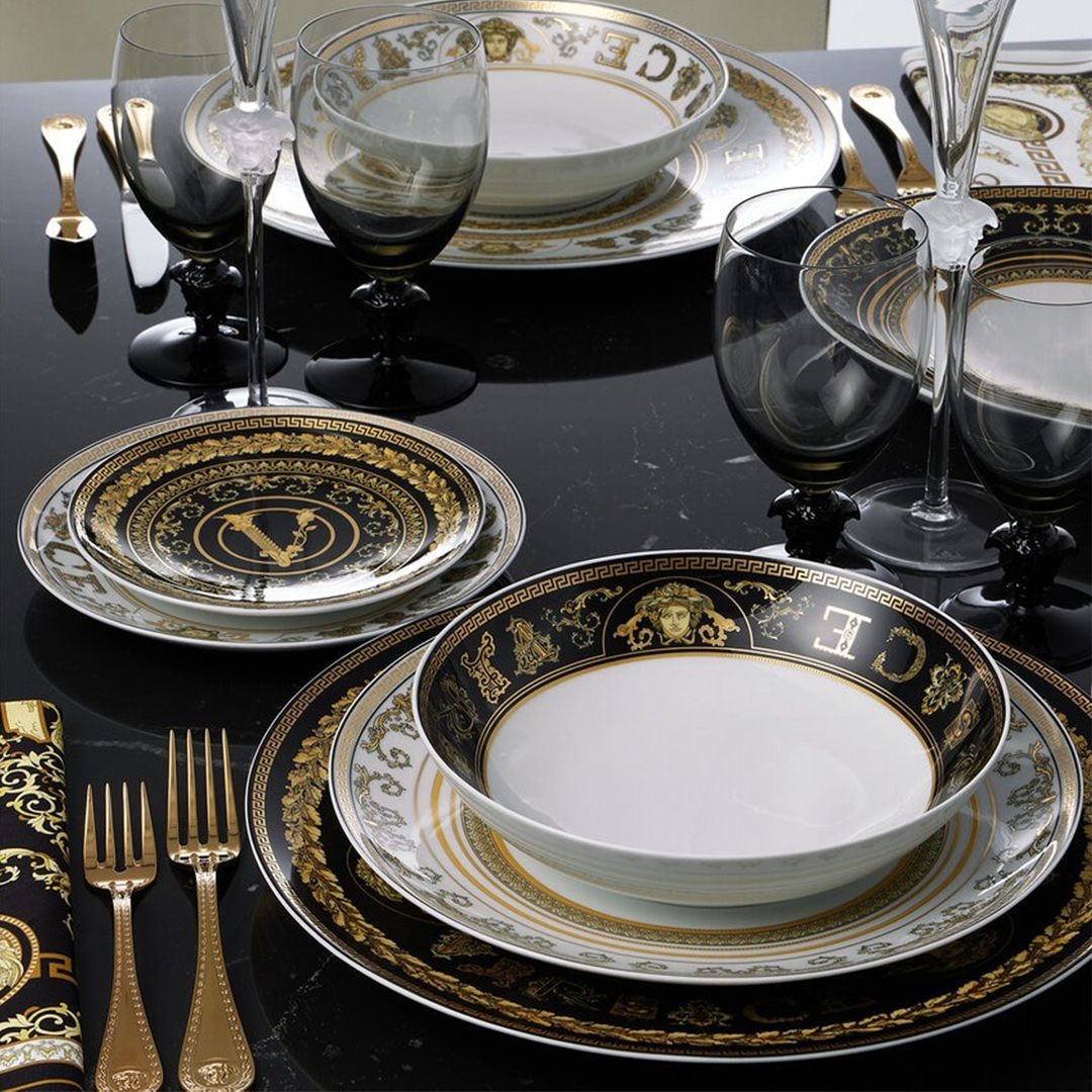 Virtus Gala White Dinner Plate 28 cm, 11 inch