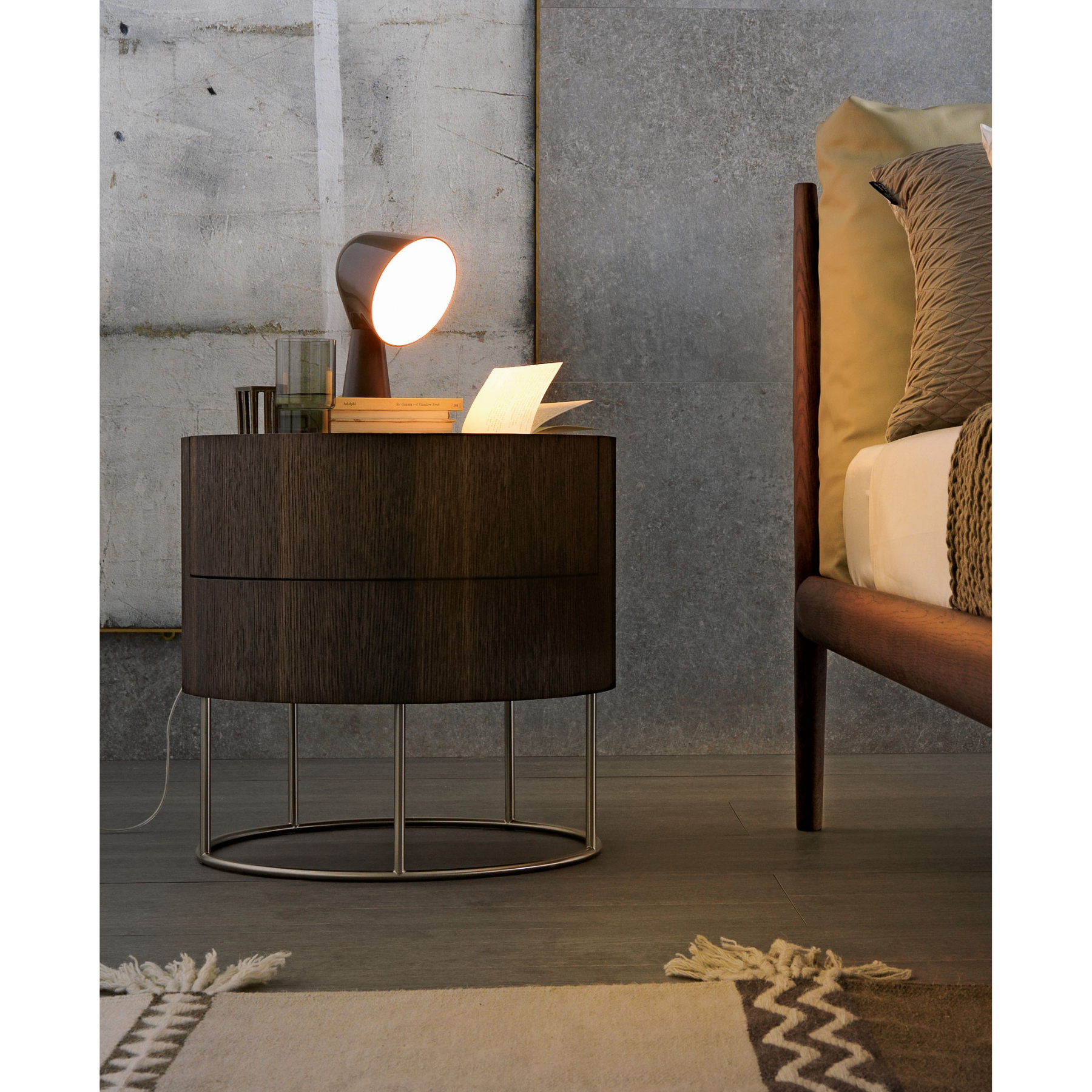 Shanghai Bedside Table