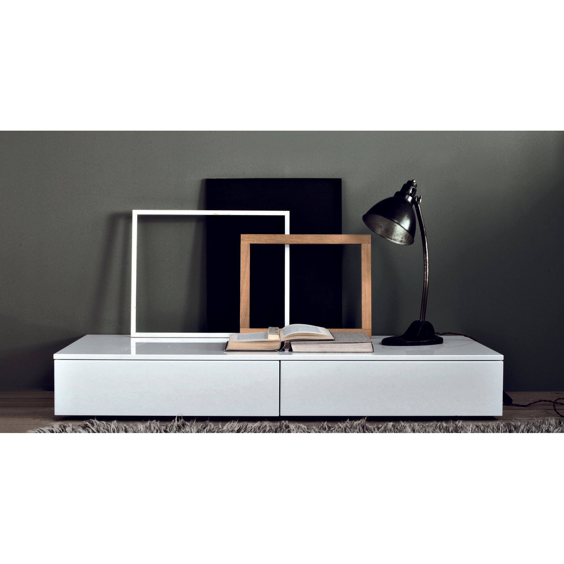 Tao Night Bedside Table & Drawer