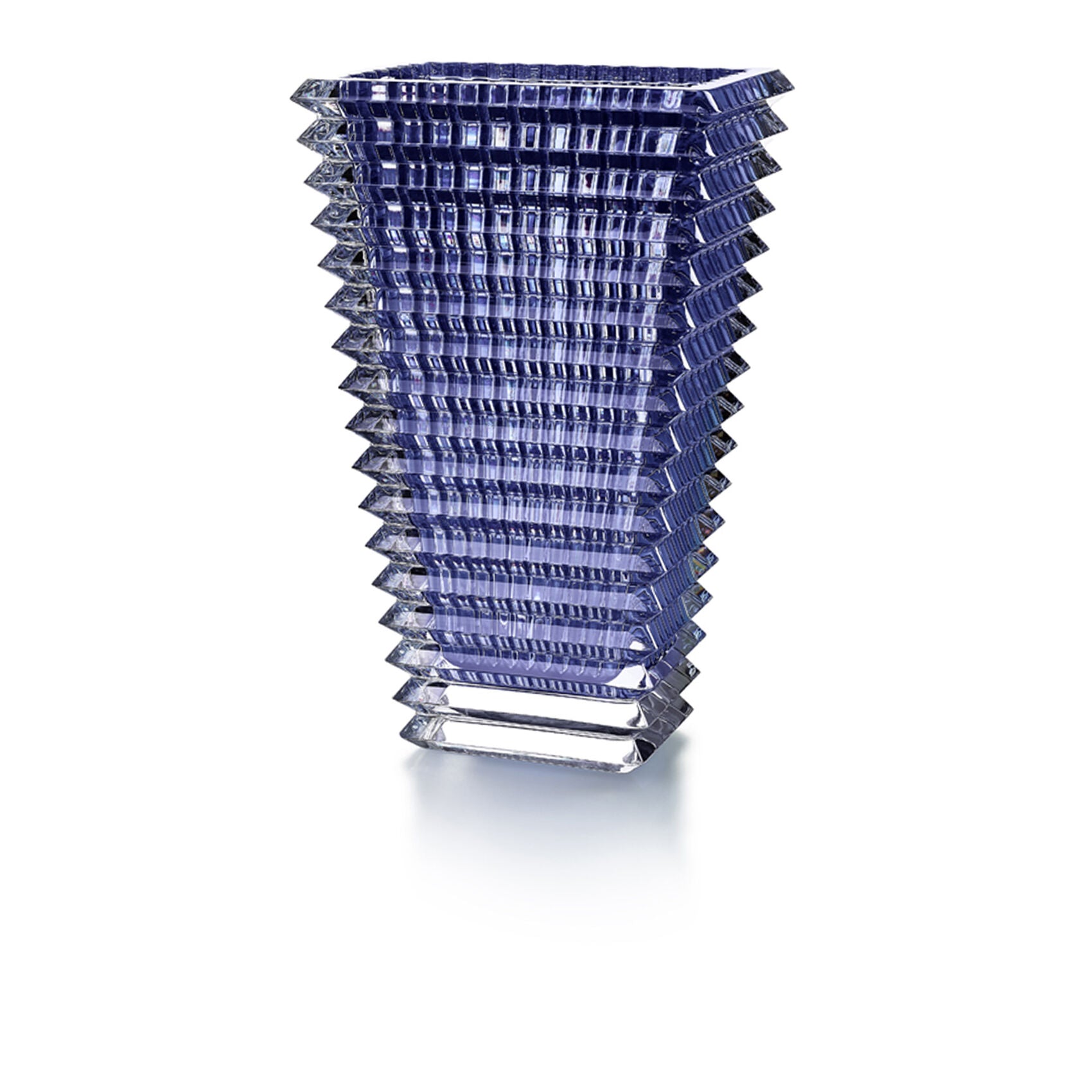 Eye Vase Rectangular Blue -Large
