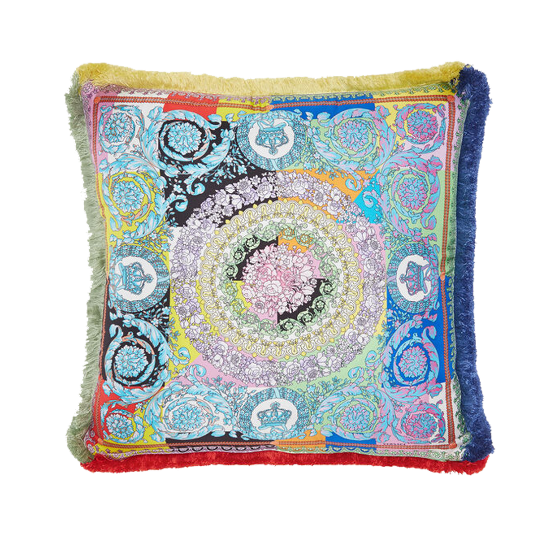 Barocco Patchwork Cushion- Multicolour