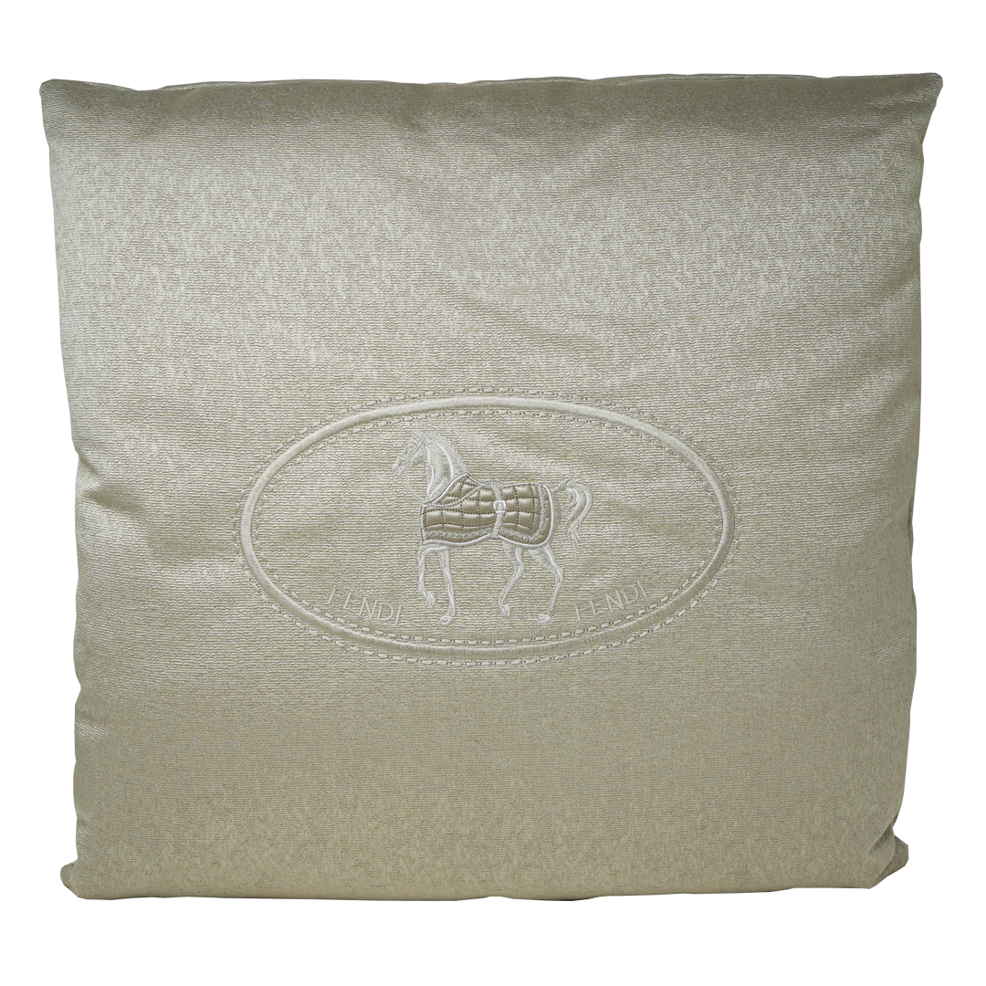 Villa Borghese Cushion - Quartz Grey