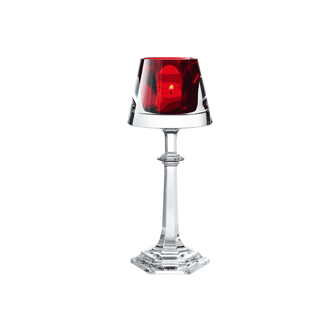 Harcourt My Fire Candlestick Red