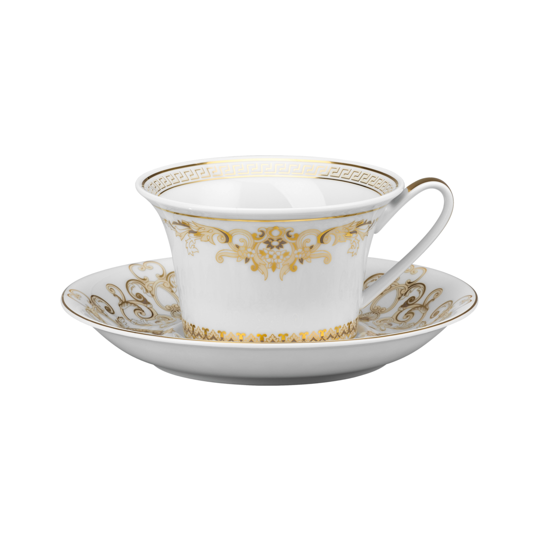 Medusa Gala Tea Cup & Saucers