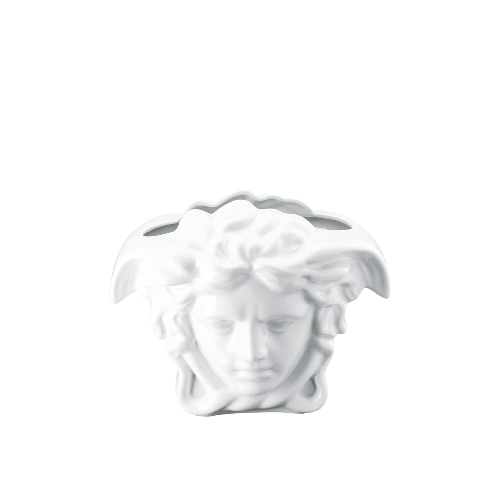 Medusa Grande Small White Vase 15 cm, 6 inch