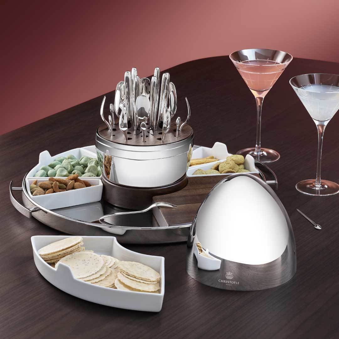 Mood Party 24-Piece Silver-Plated Flatware Set (Cocktail)