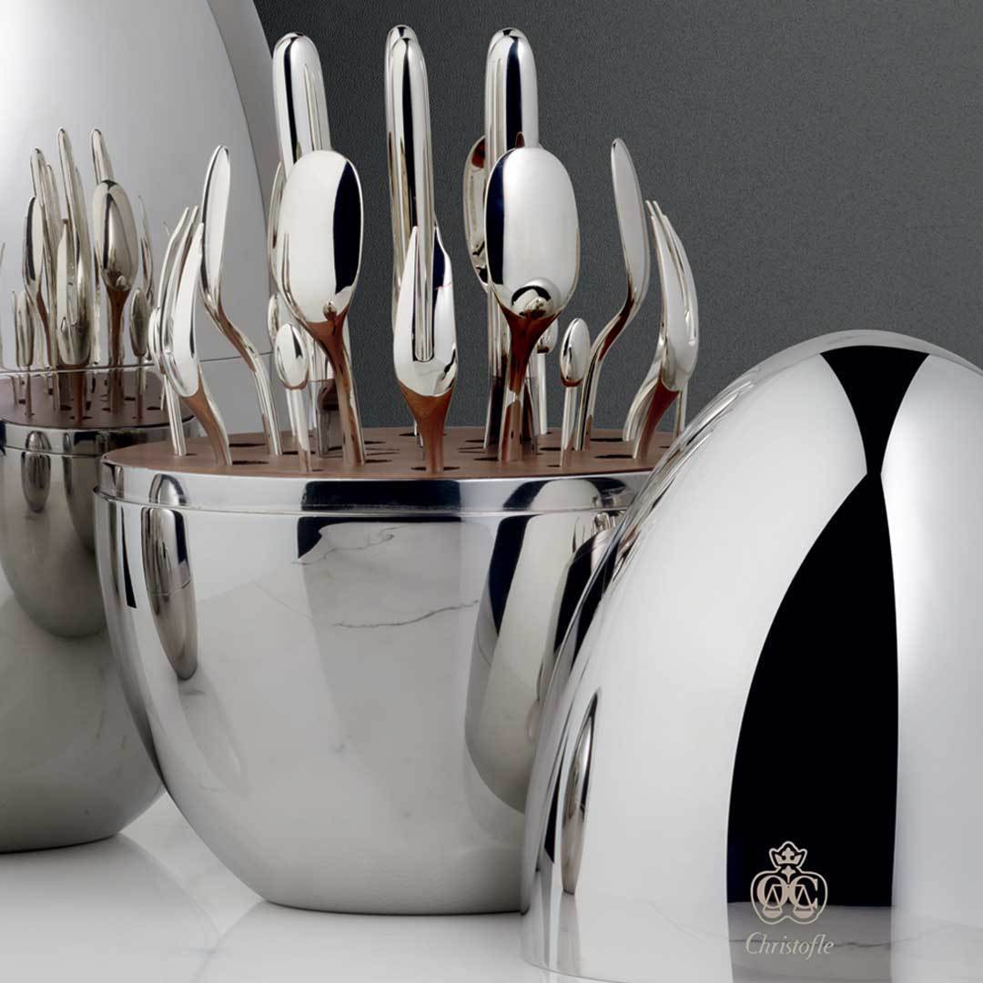 Mood Party 24-Piece Silver-Plated Flatware Set (Cocktail)