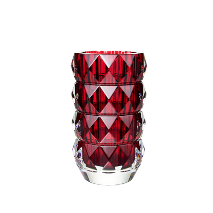 Louxor Medium Round Vase 230 - Red