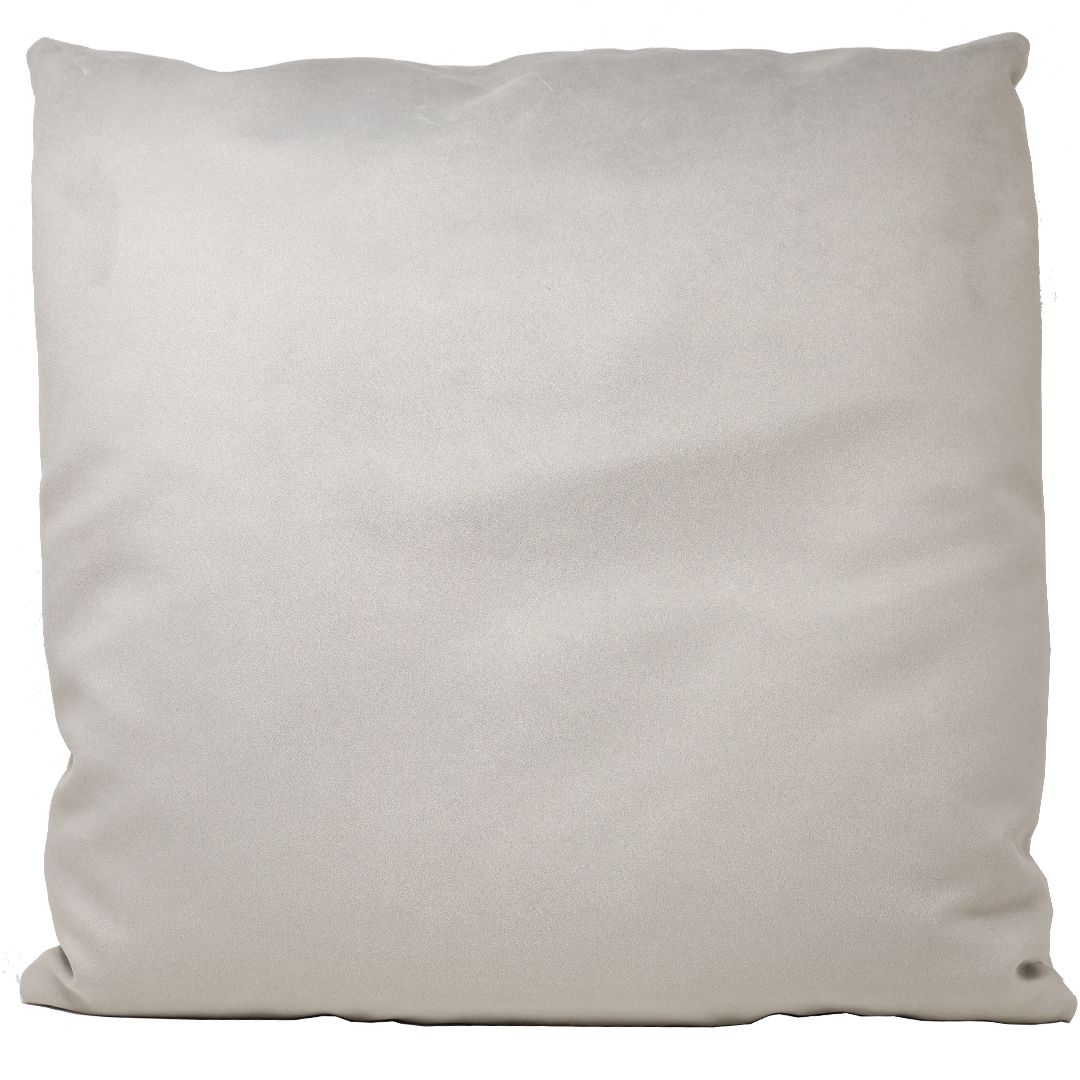 Villa Borghese Embroidery Cushion - Light Grey