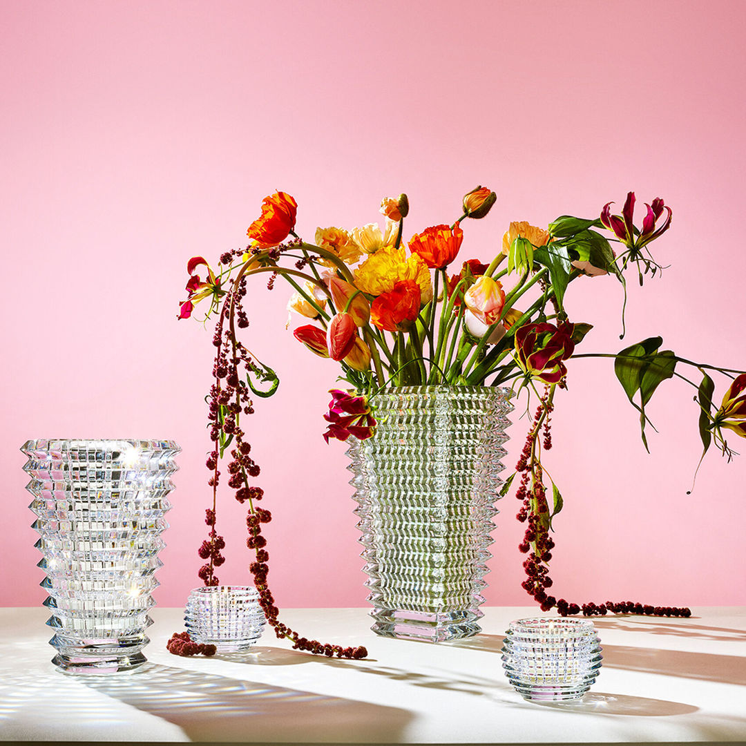 Eye Votive Candle Holder Set of 2- Clear