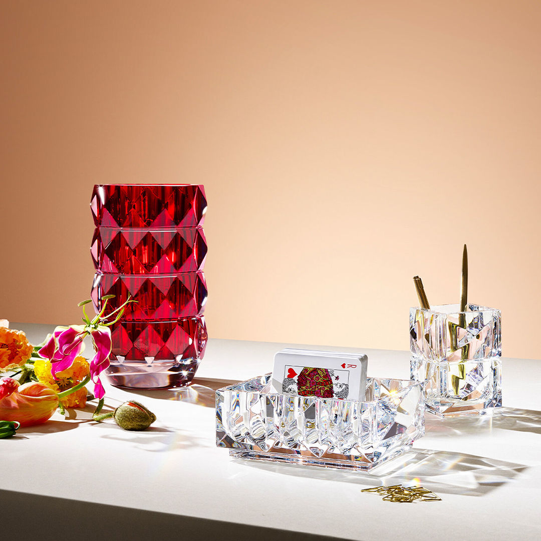 Louxor Pencil Holder - Clear