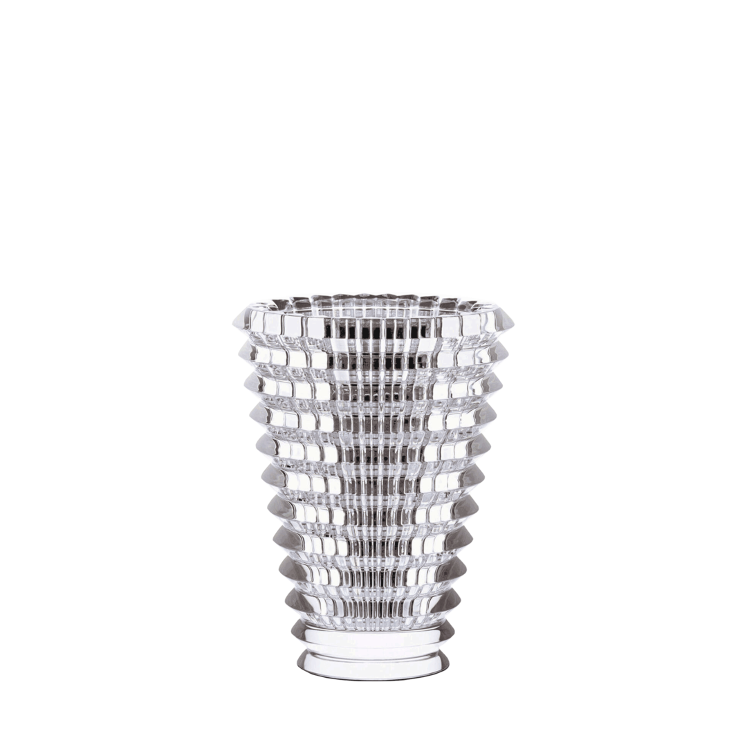 Eye Vase Round Clear-Medium