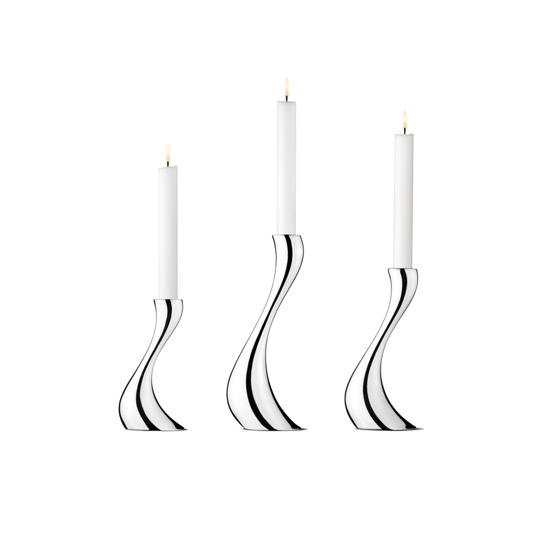 Cobra Candleholder Set 3 Pcs