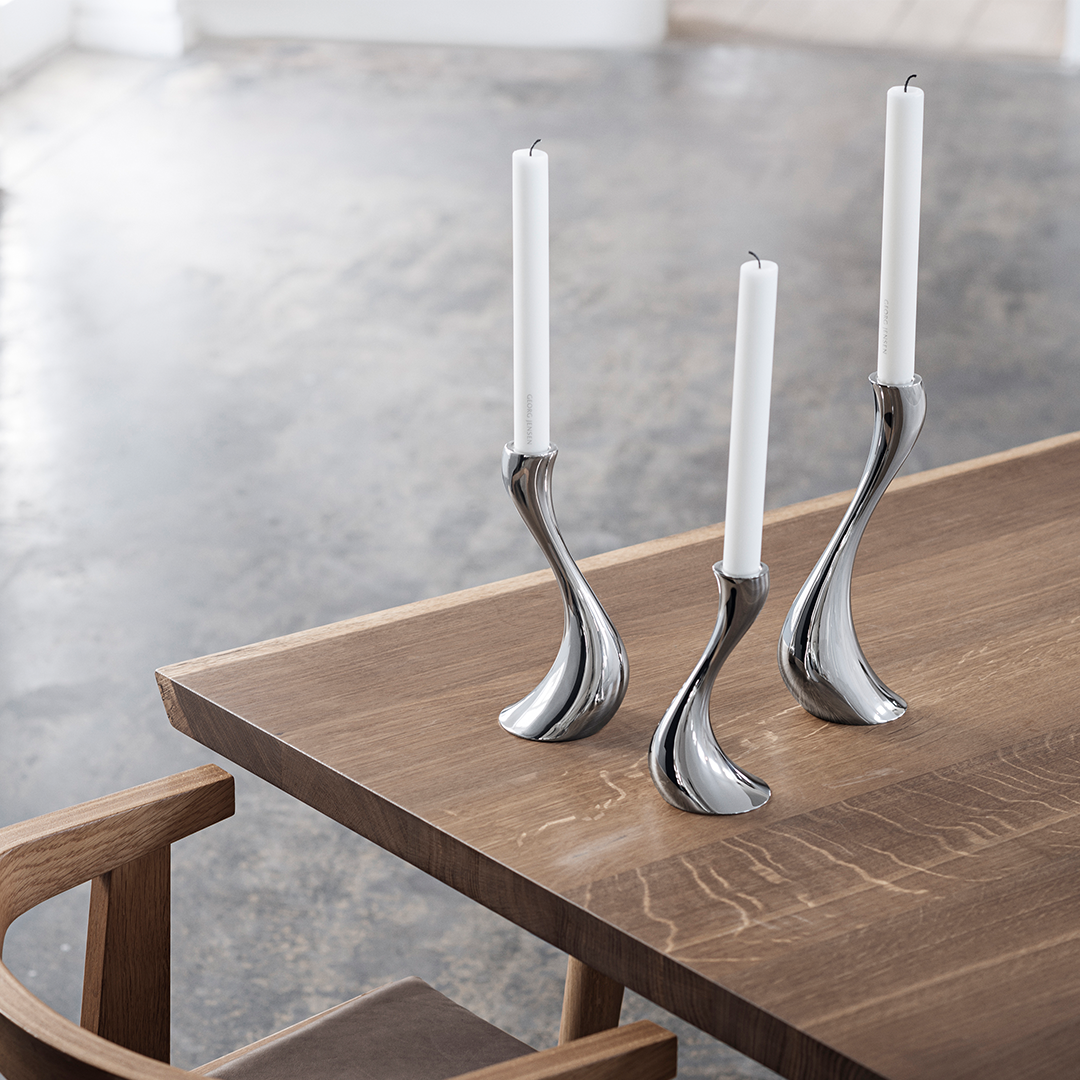 Cobra Candleholder Set of 3