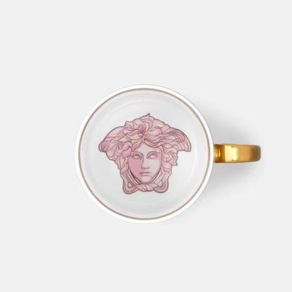 Medusa Amplified Pink Coin Mug With Handle
