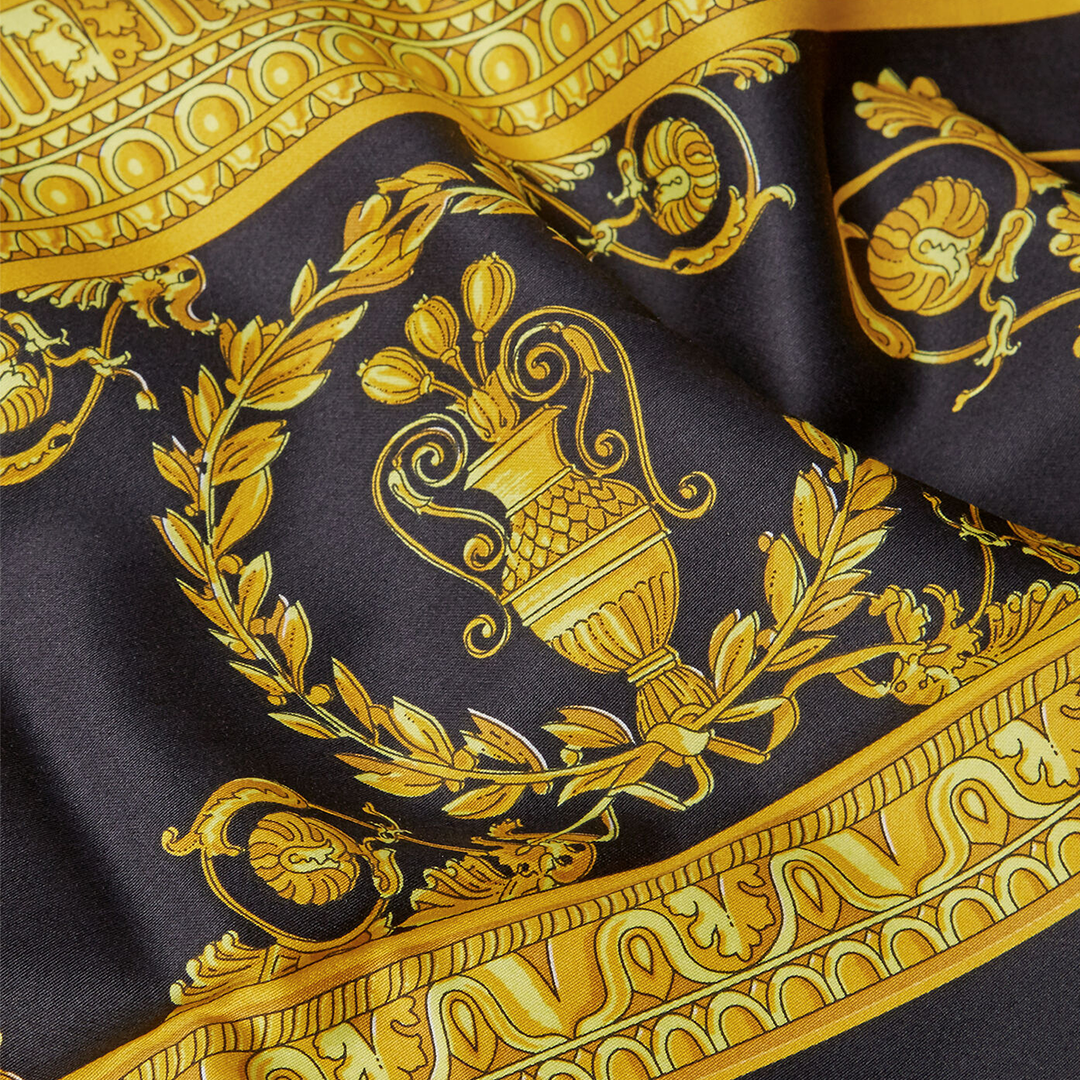 Barocco&amp;Robe King Size Duvet-  Black &amp; Gold
