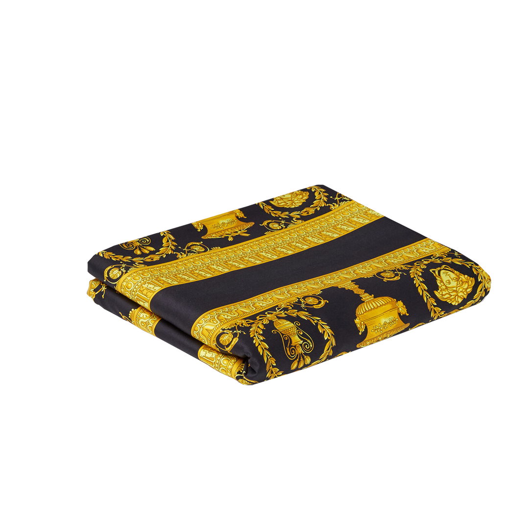 Barocco&Robe King Size Duvet-  Black & Gold