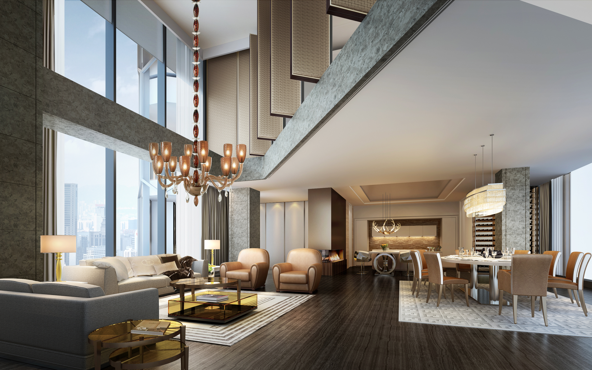 Private Residence Modern Penthouse – Major Interiors Inc.