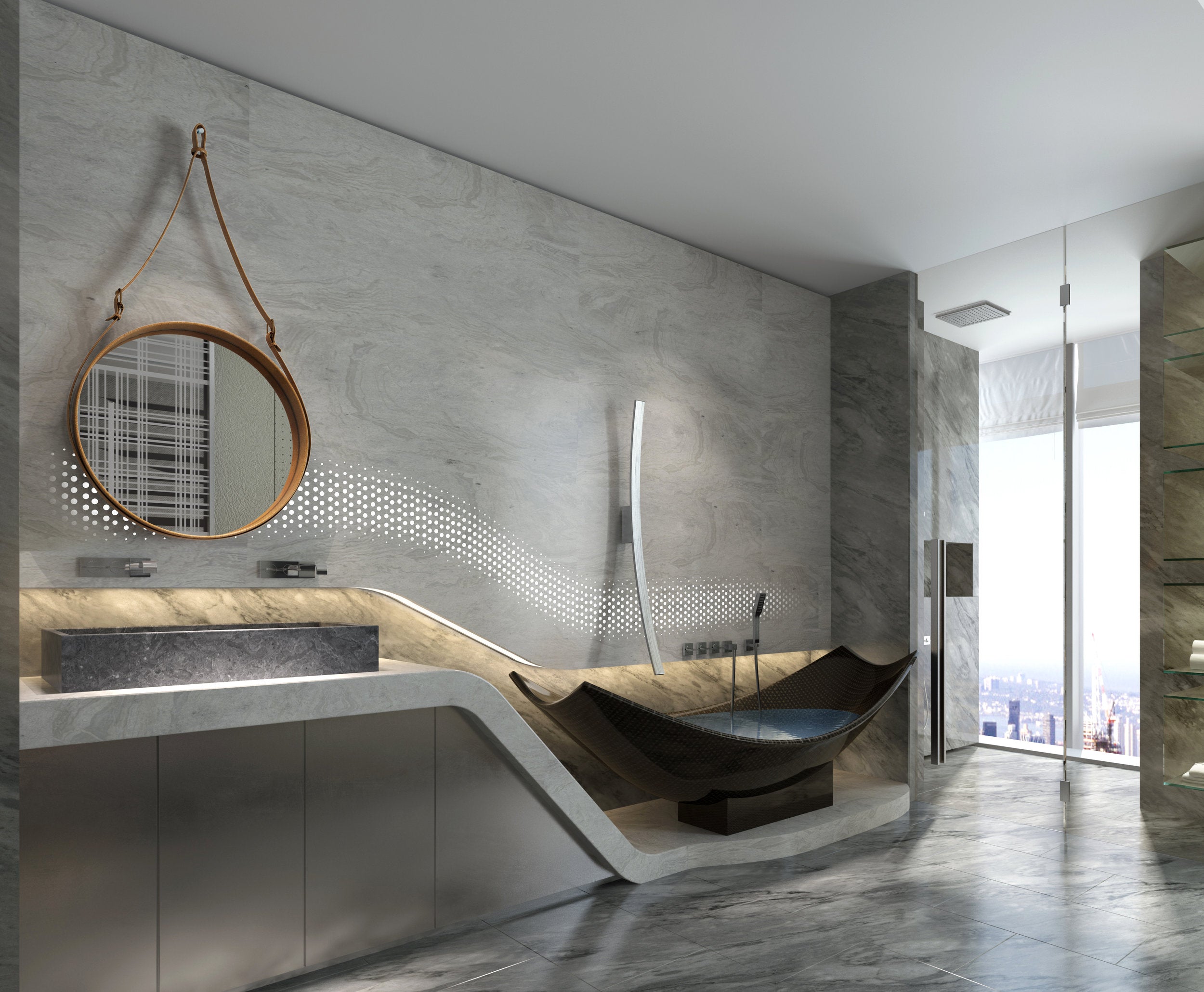 Aston Martin Inspired Penthouse – Major Interiors Inc.