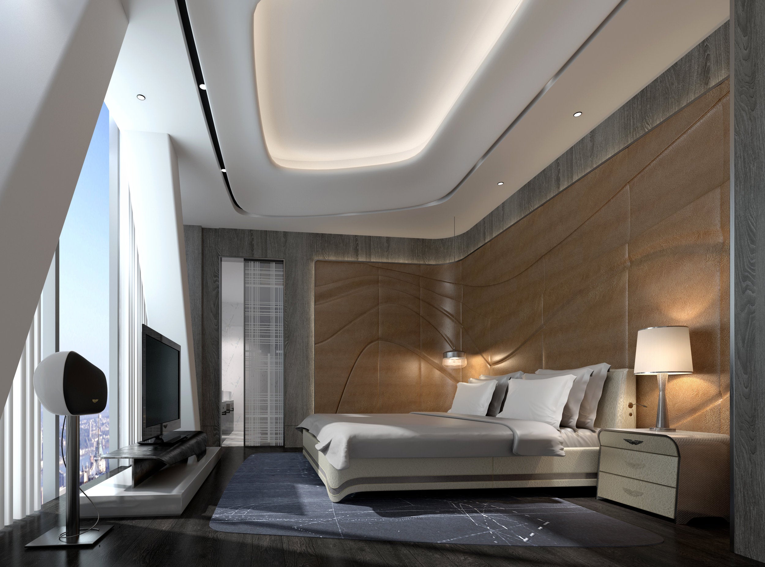 Aston Martin Inspired Penthouse – Major Interiors Inc.