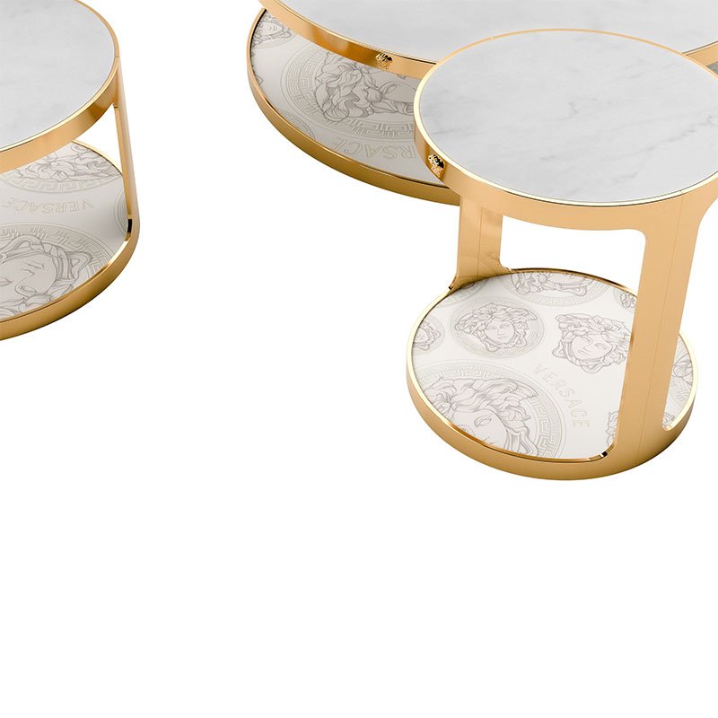 Medallion Coffee &amp; Side Table