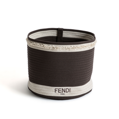 Rio Small Basket- Dark Brown