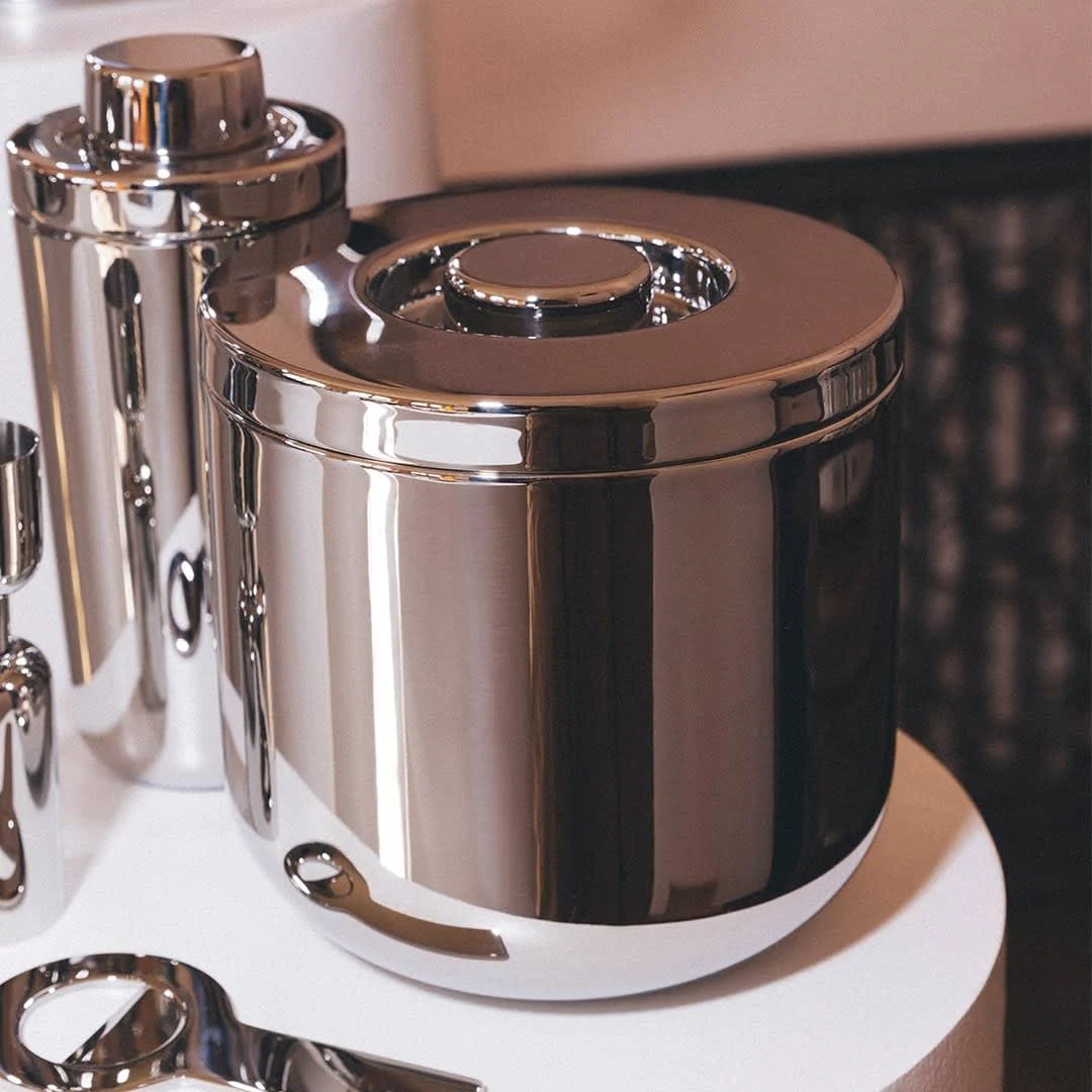 Oh De Christofle Stainless Steel Insulated Ice Bucket