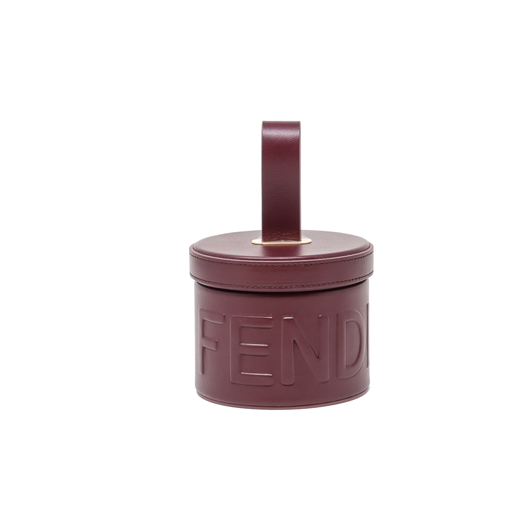 Scatola Bordeaux Grande Round Box - S